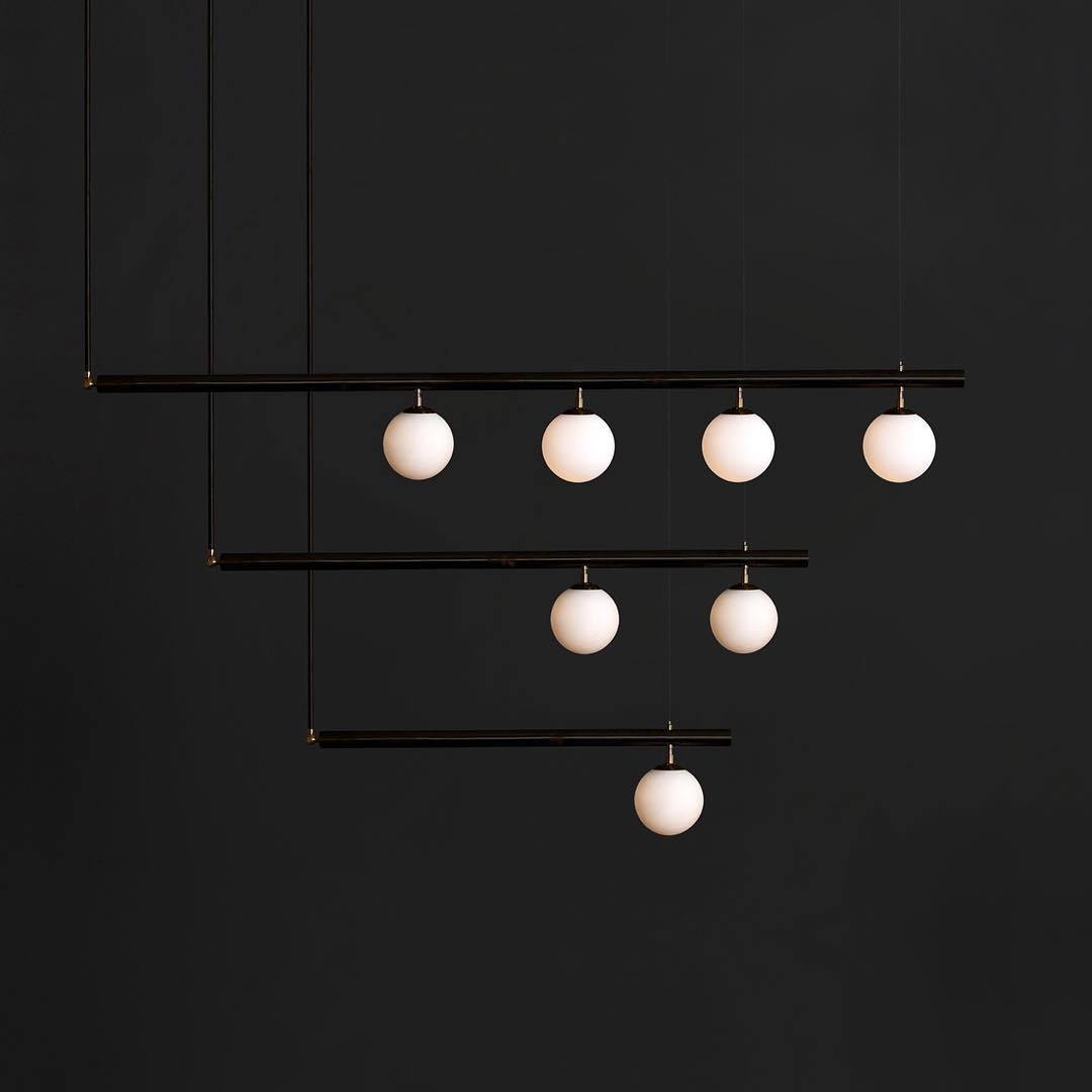 Satellite ceiling pendant light