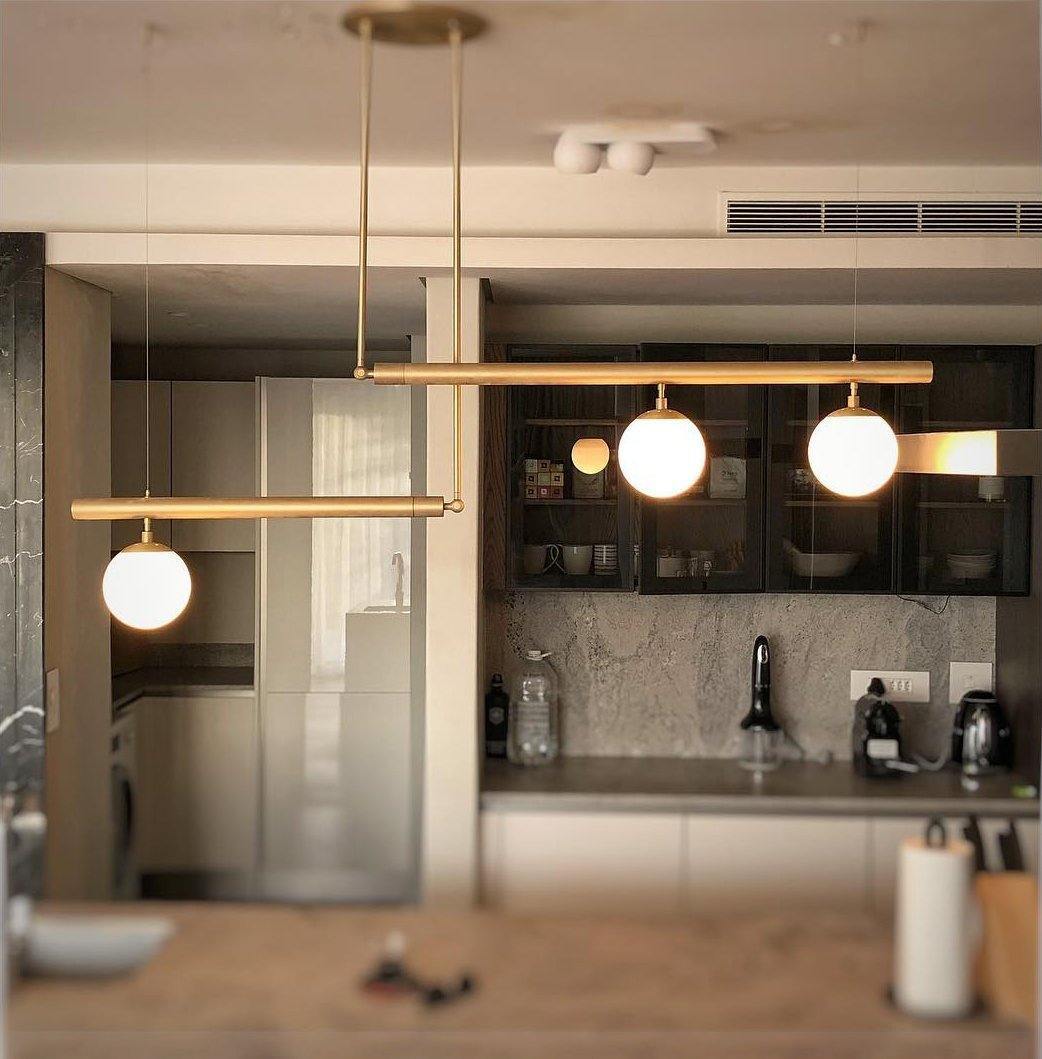 Satellite ceiling pendant light