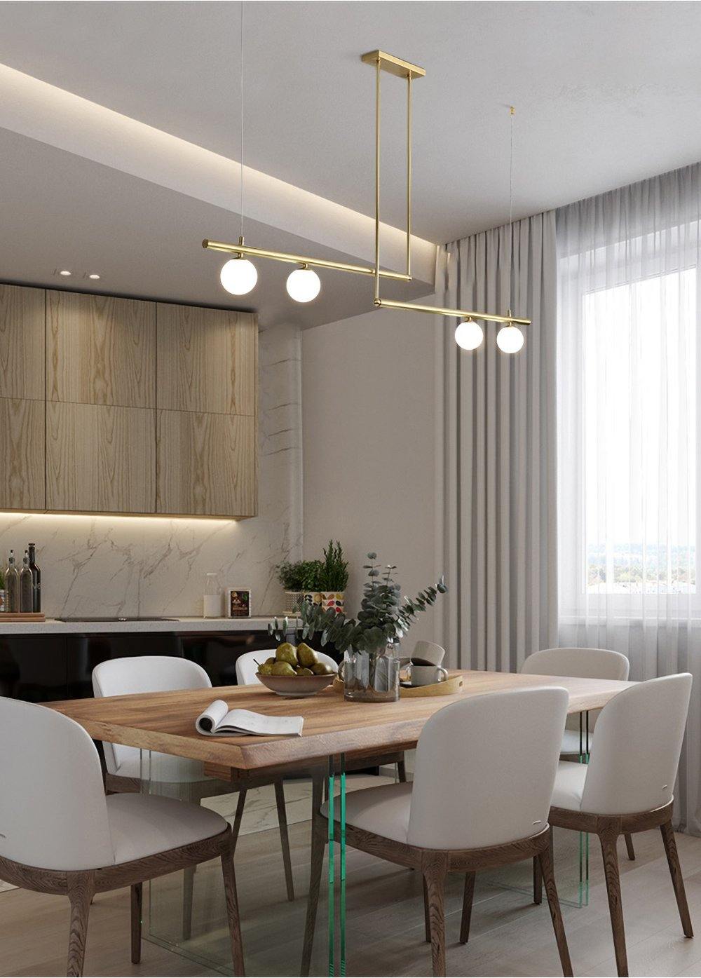 Satellite ceiling pendant light