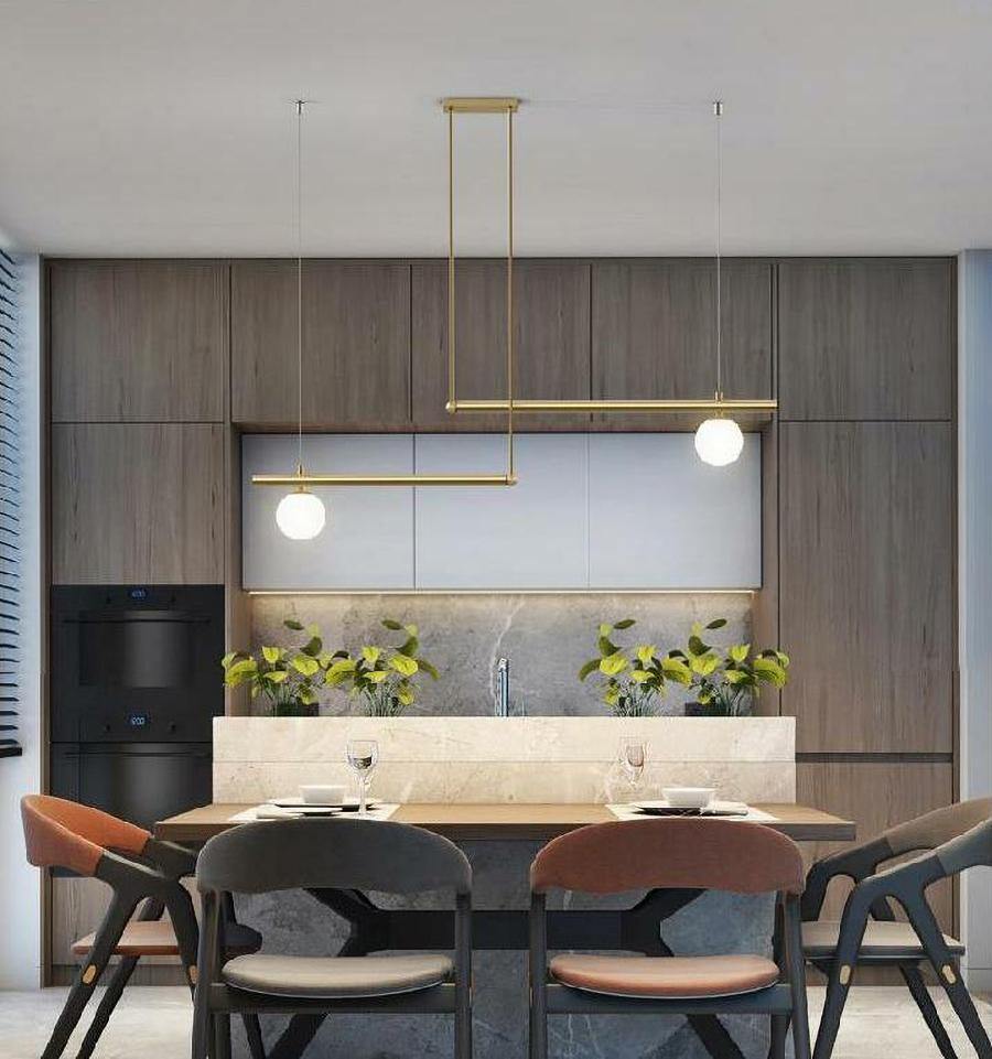 Satellite ceiling pendant light