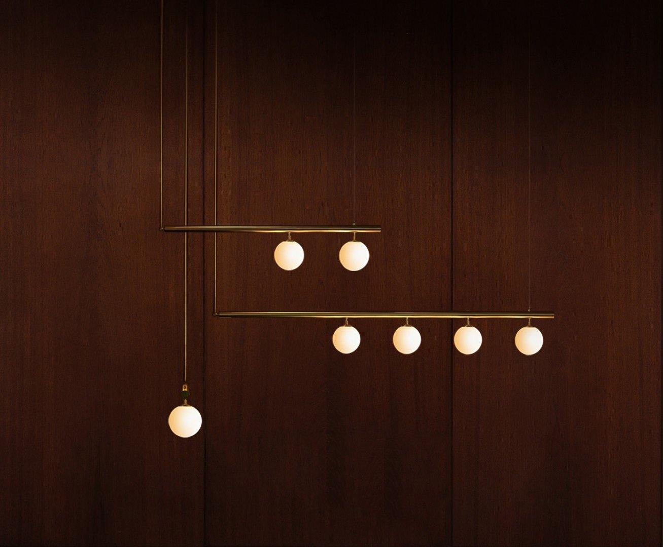 Satellite ceiling pendant light