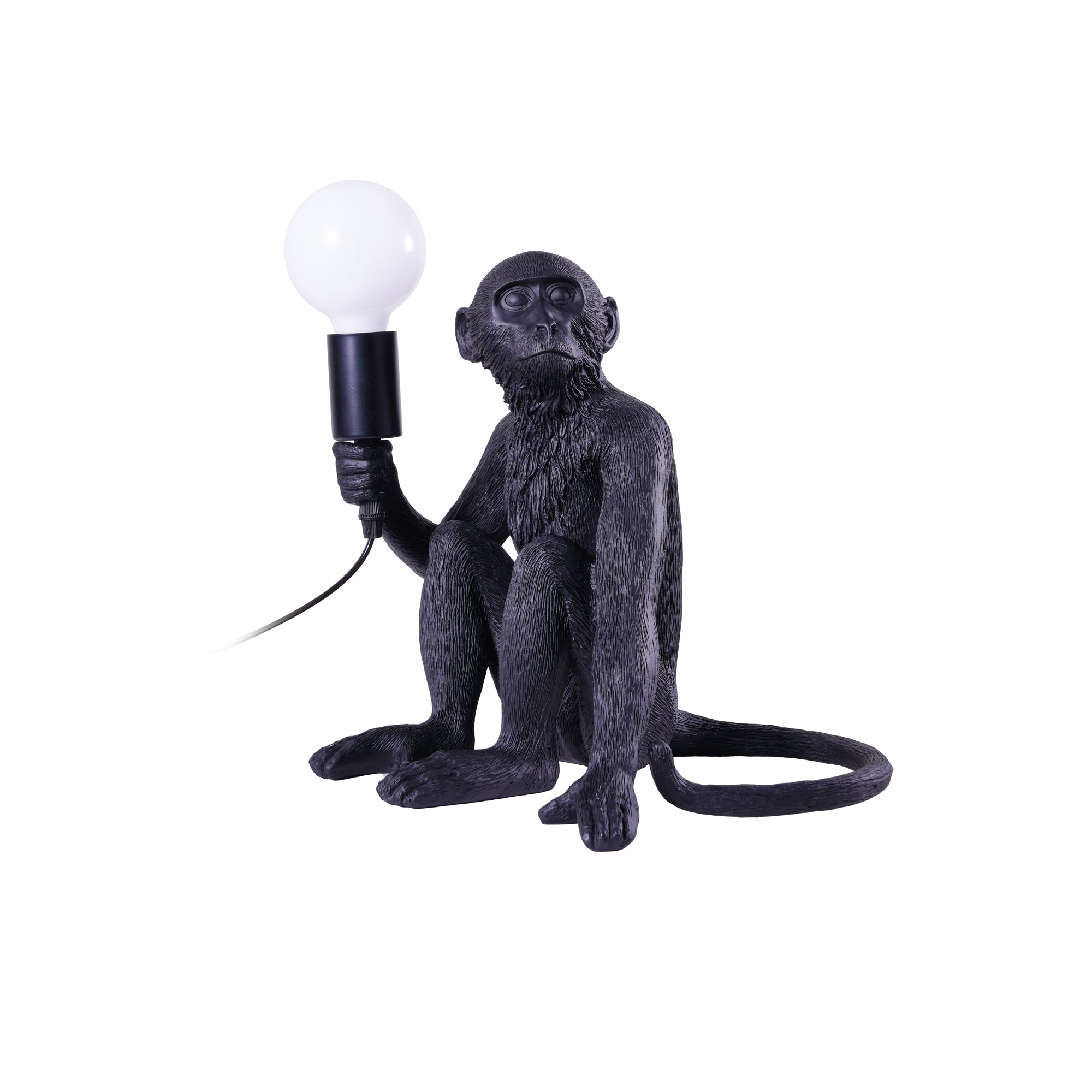 Monkey Resin Table Lamp