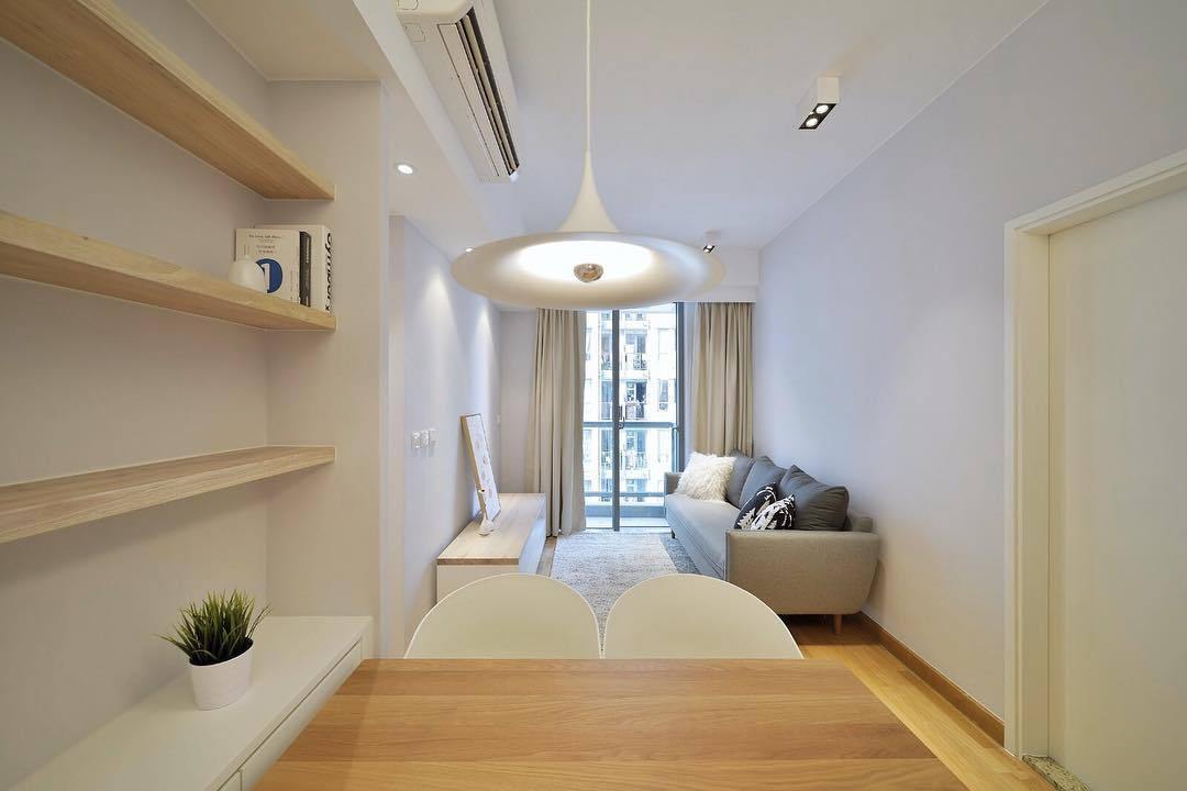 Semi pendant light