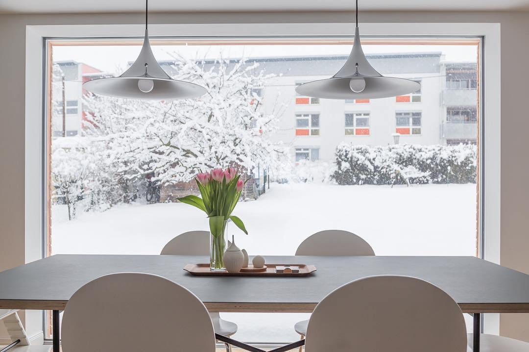 Semi pendant light