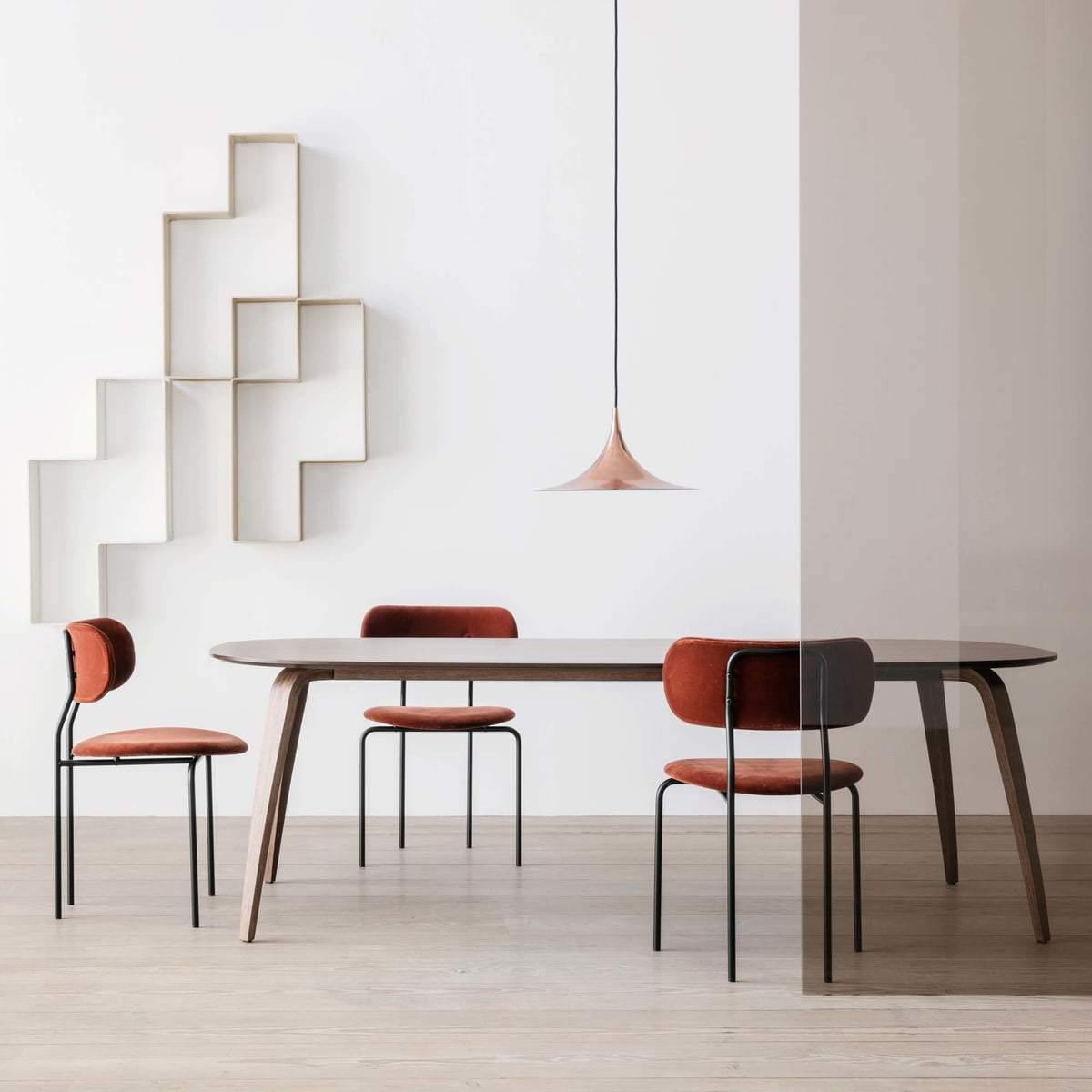 Semi pendant light