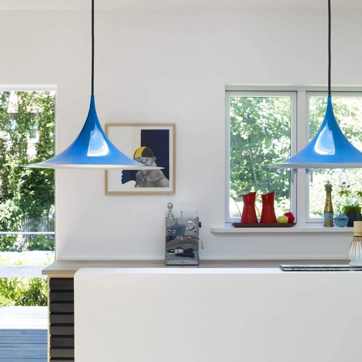 Semi pendant light