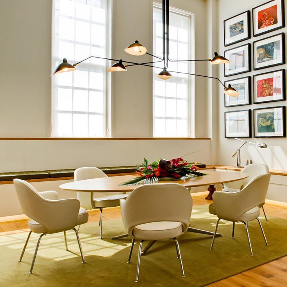 Serge mouille ceiling lamp