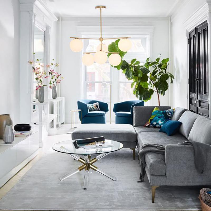 Sphere & Stem Series Chandelier