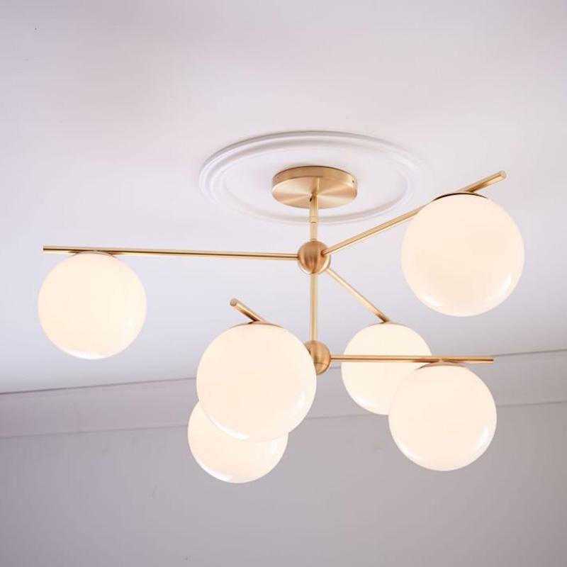 Sphere & Stem Series Chandelier