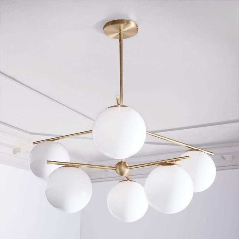 Sphere & Stem Series Chandelier