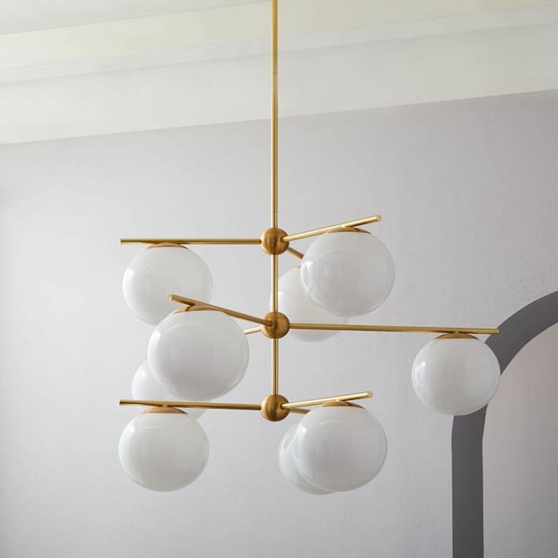 Sphere & Stem Series Chandelier