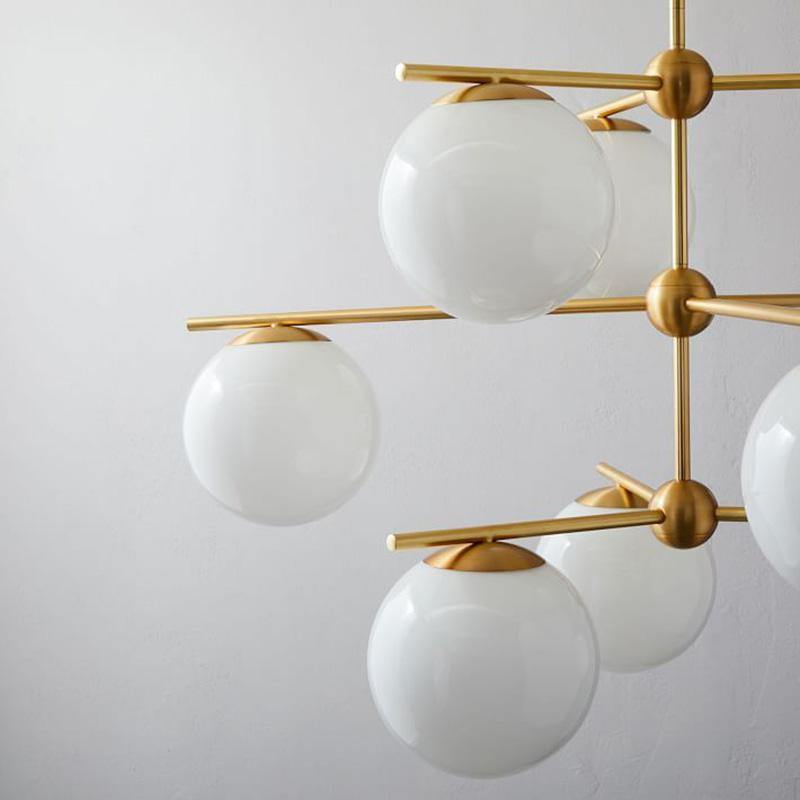 Sphere & Stem Series Chandelier