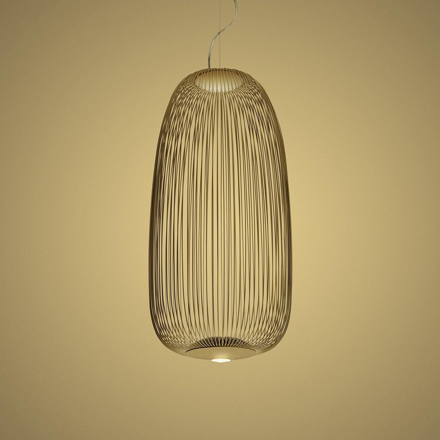 Spokes suspension lamp