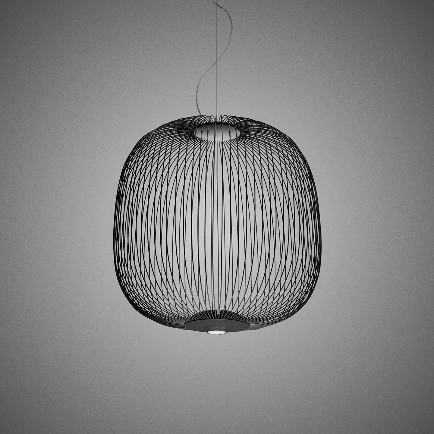 Spokes suspension lamp