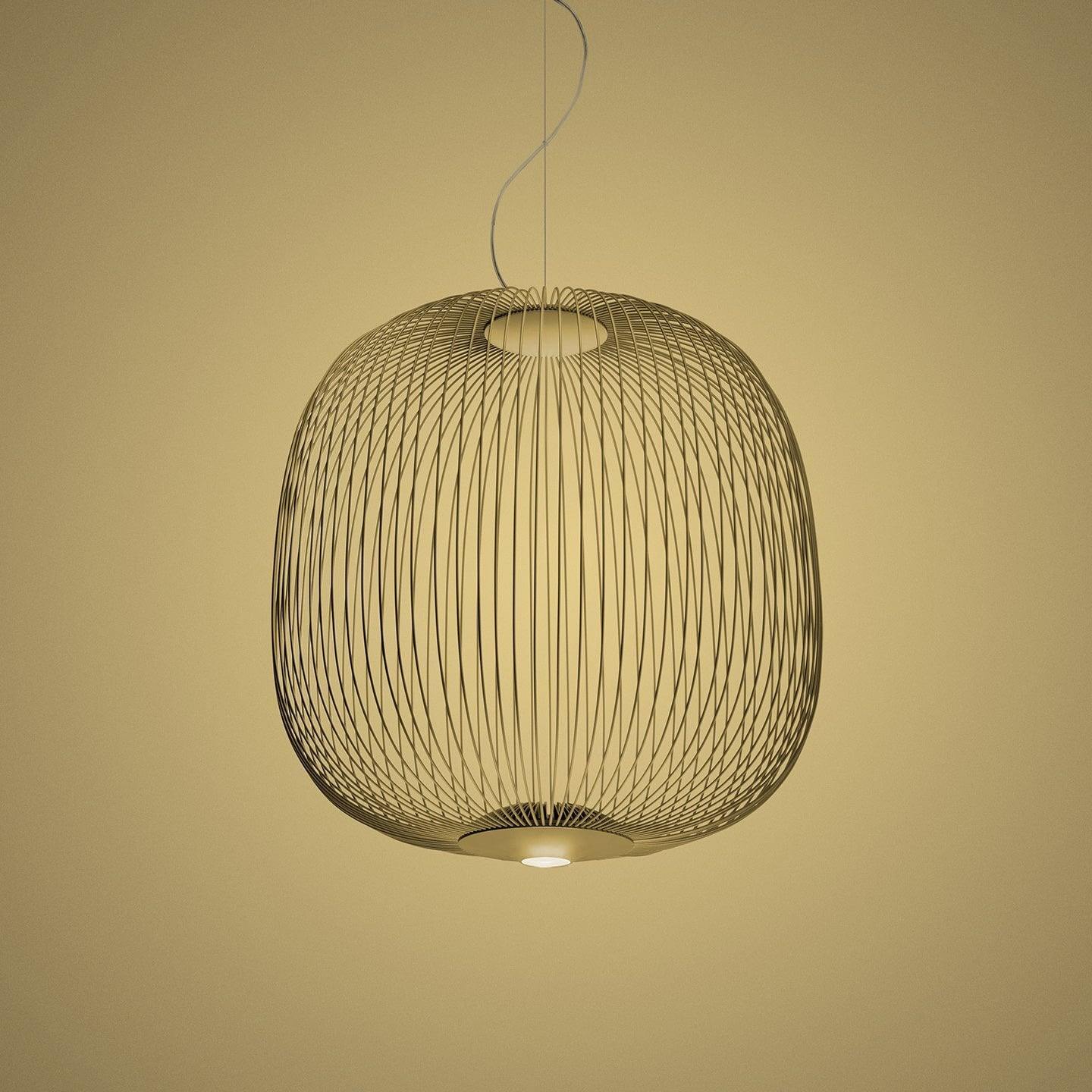 Spokes suspension lamp