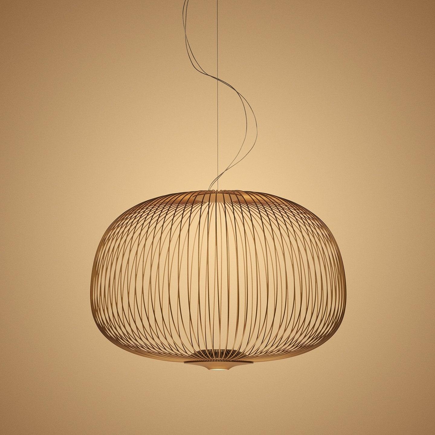 Spokes suspension lamp