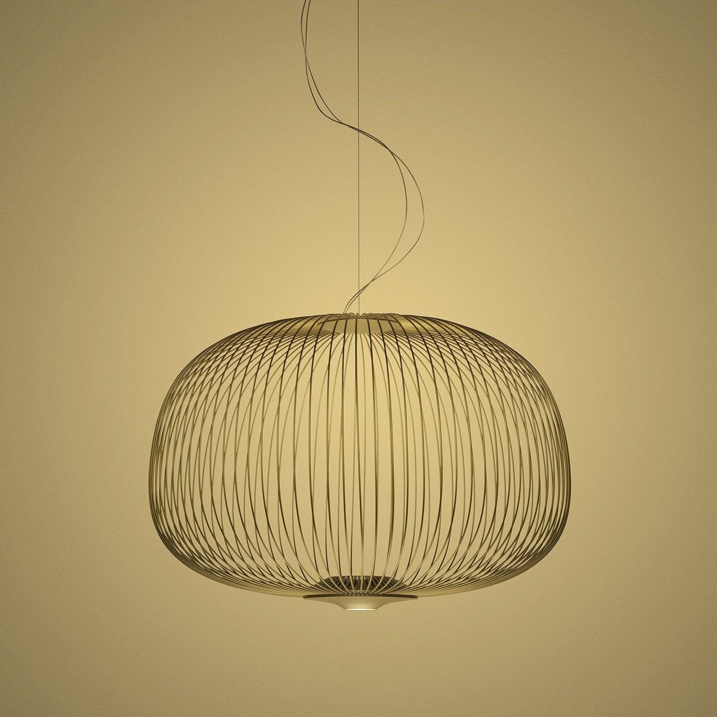 Spokes suspension lamp