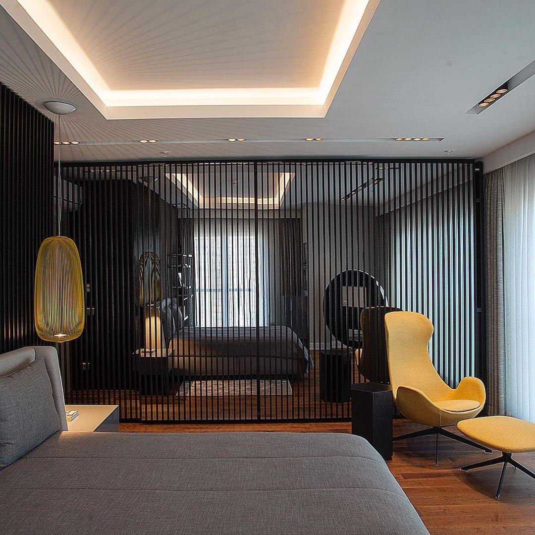 Spokes suspension lamp