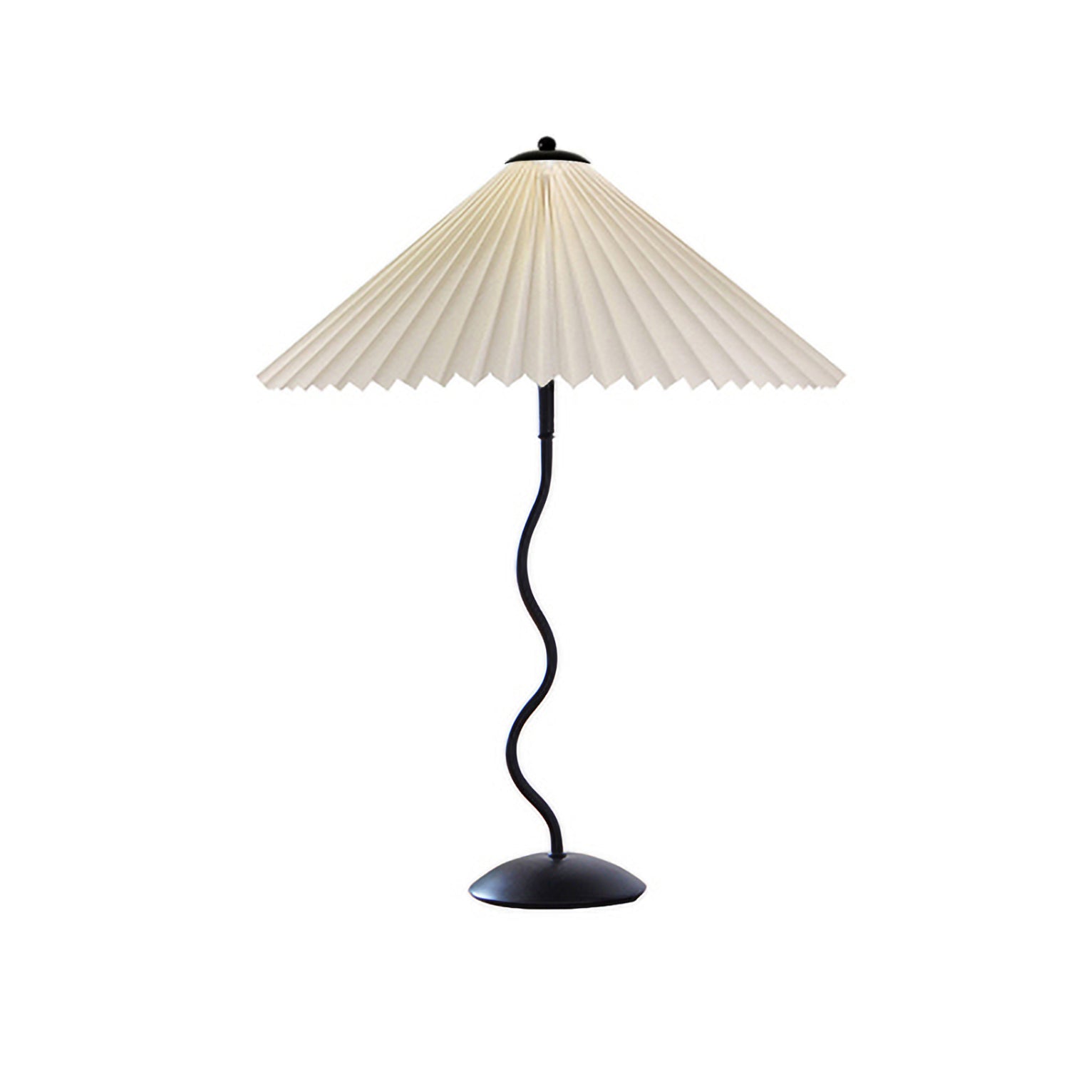Schnörkel-Tischlampe