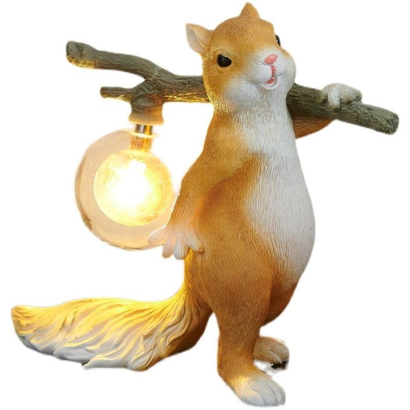 Squirrel Table Lamp.