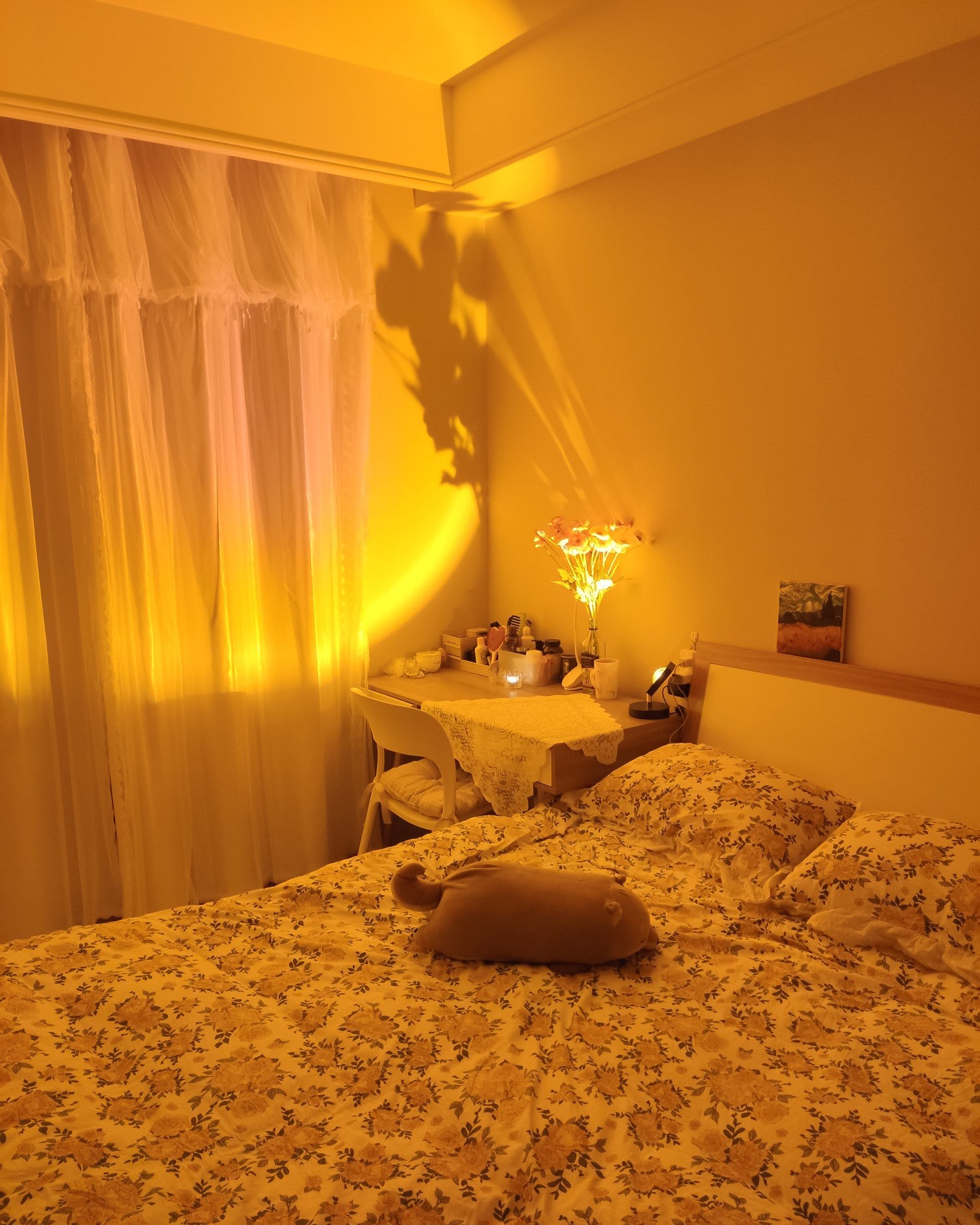 Lampe de table coucher de soleil