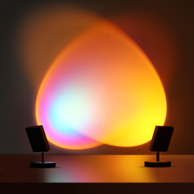 Lampe de table coucher de soleil
