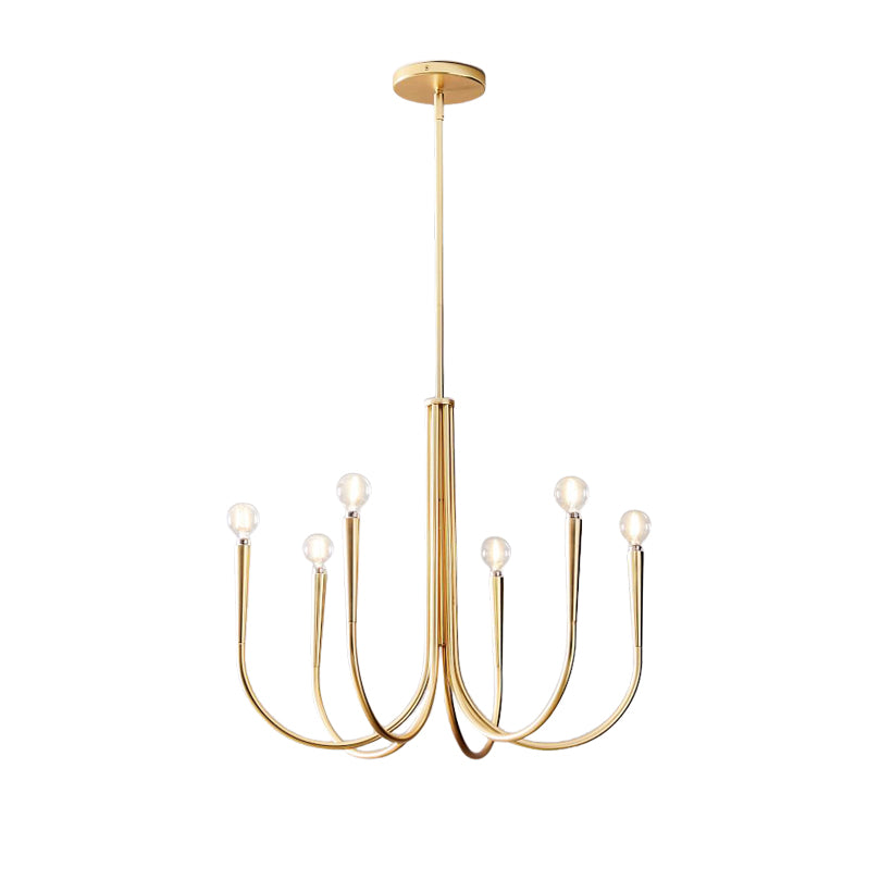 Swoop Arm Chandelier