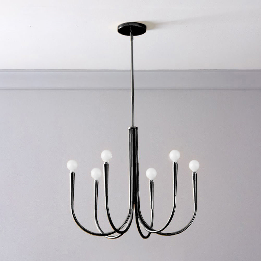 Swoop Arm Chandelier