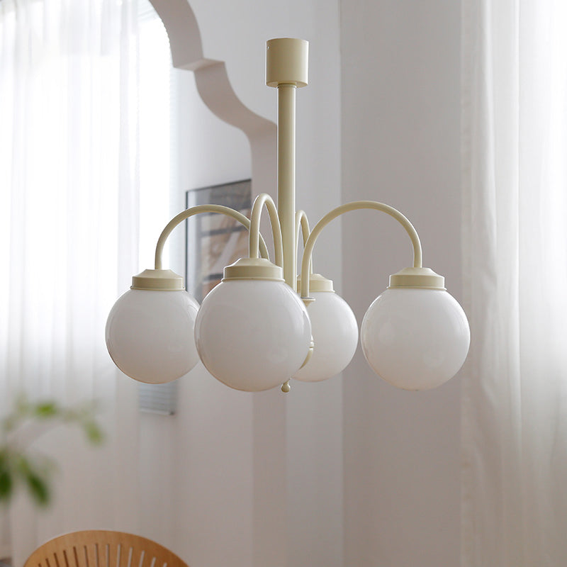 Candelabro de crema de vainilla