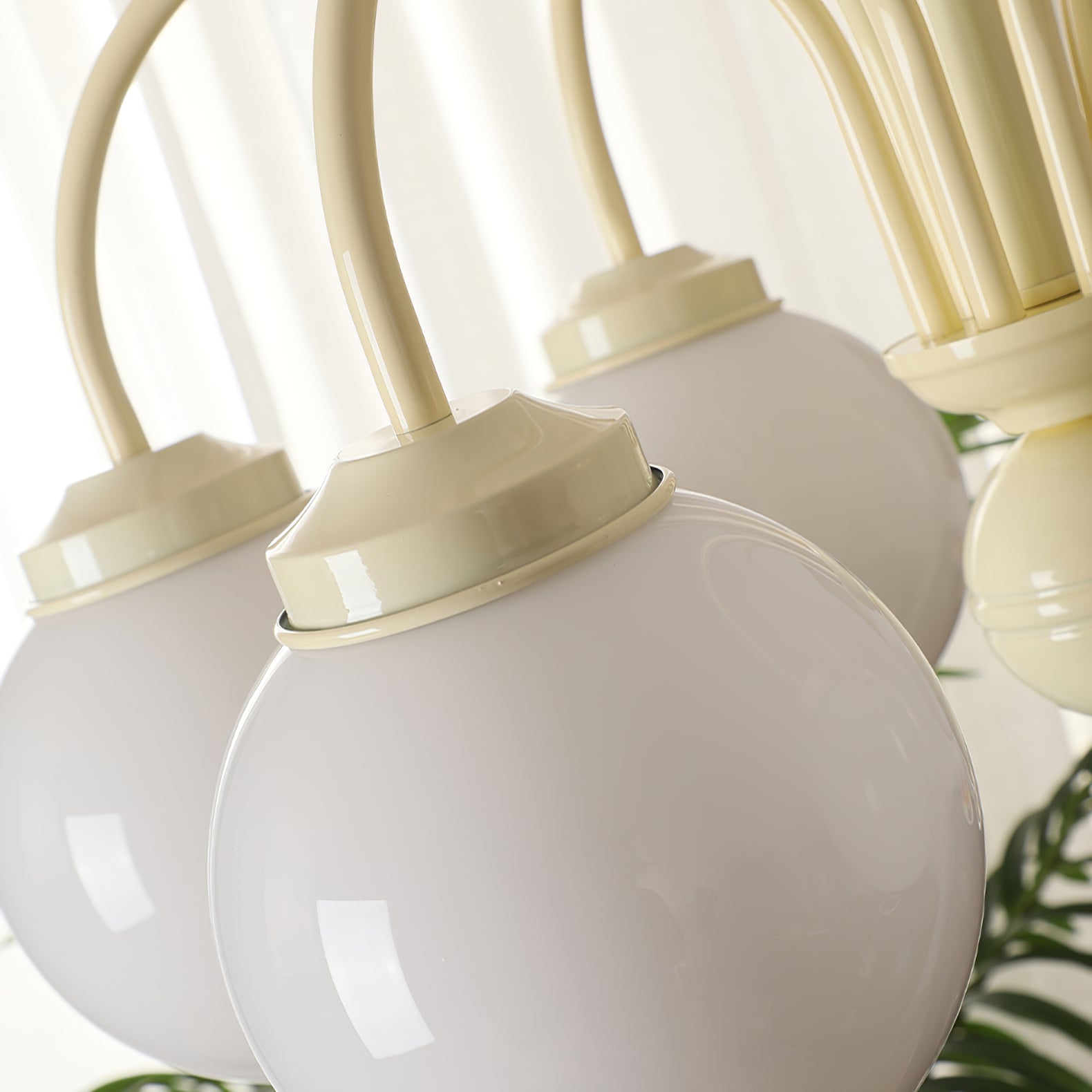Candelabro de crema de vainilla