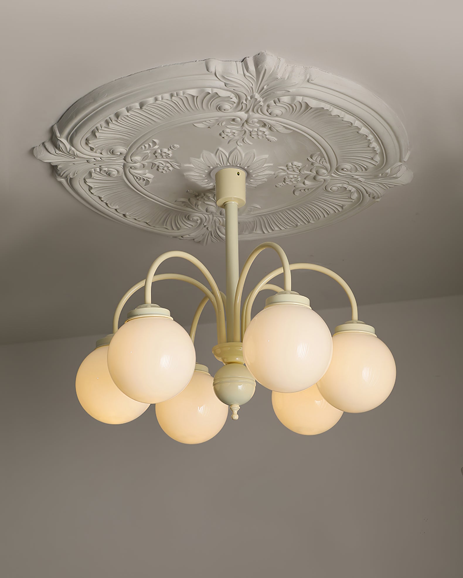 Candelabro de crema de vainilla