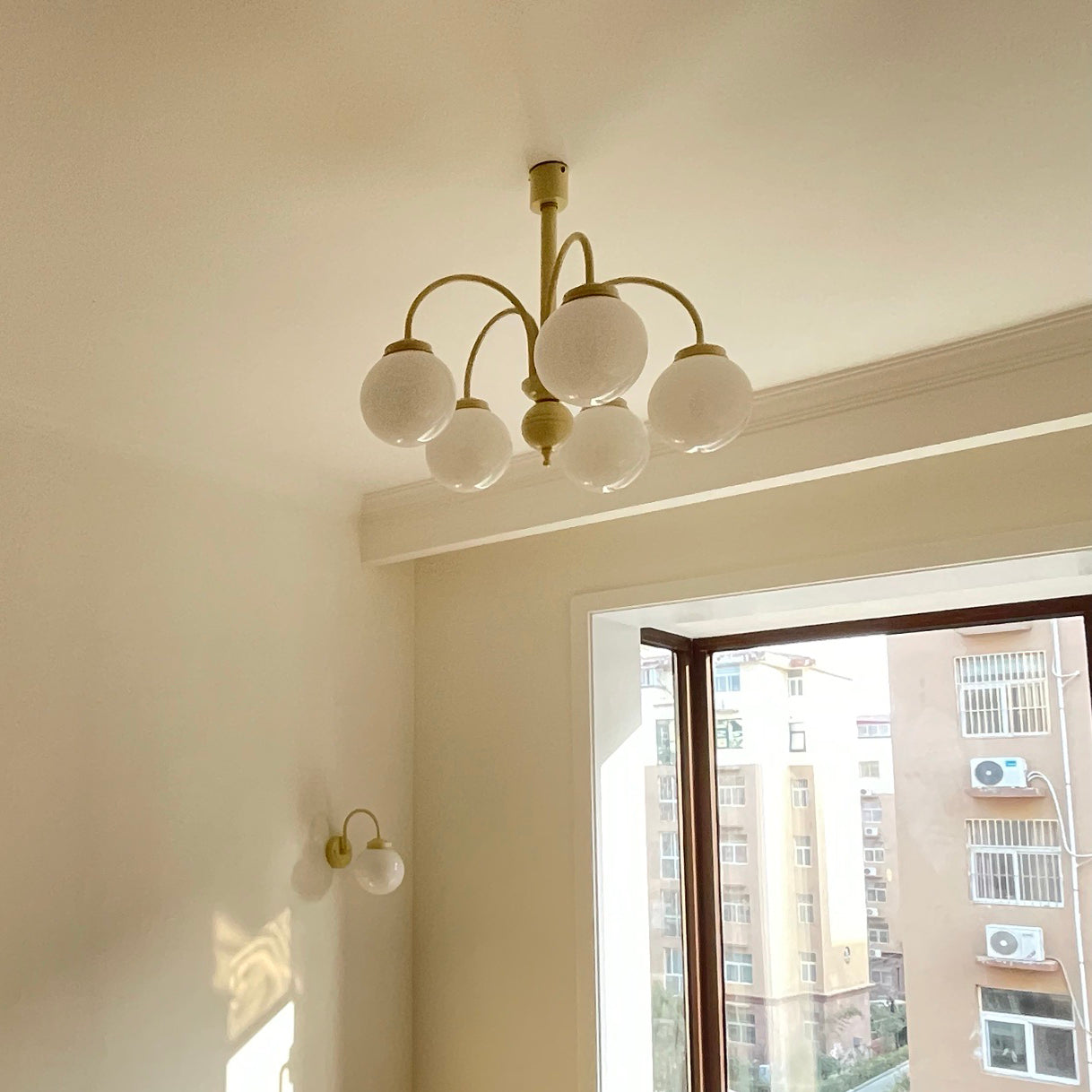 Candelabro de crema de vainilla