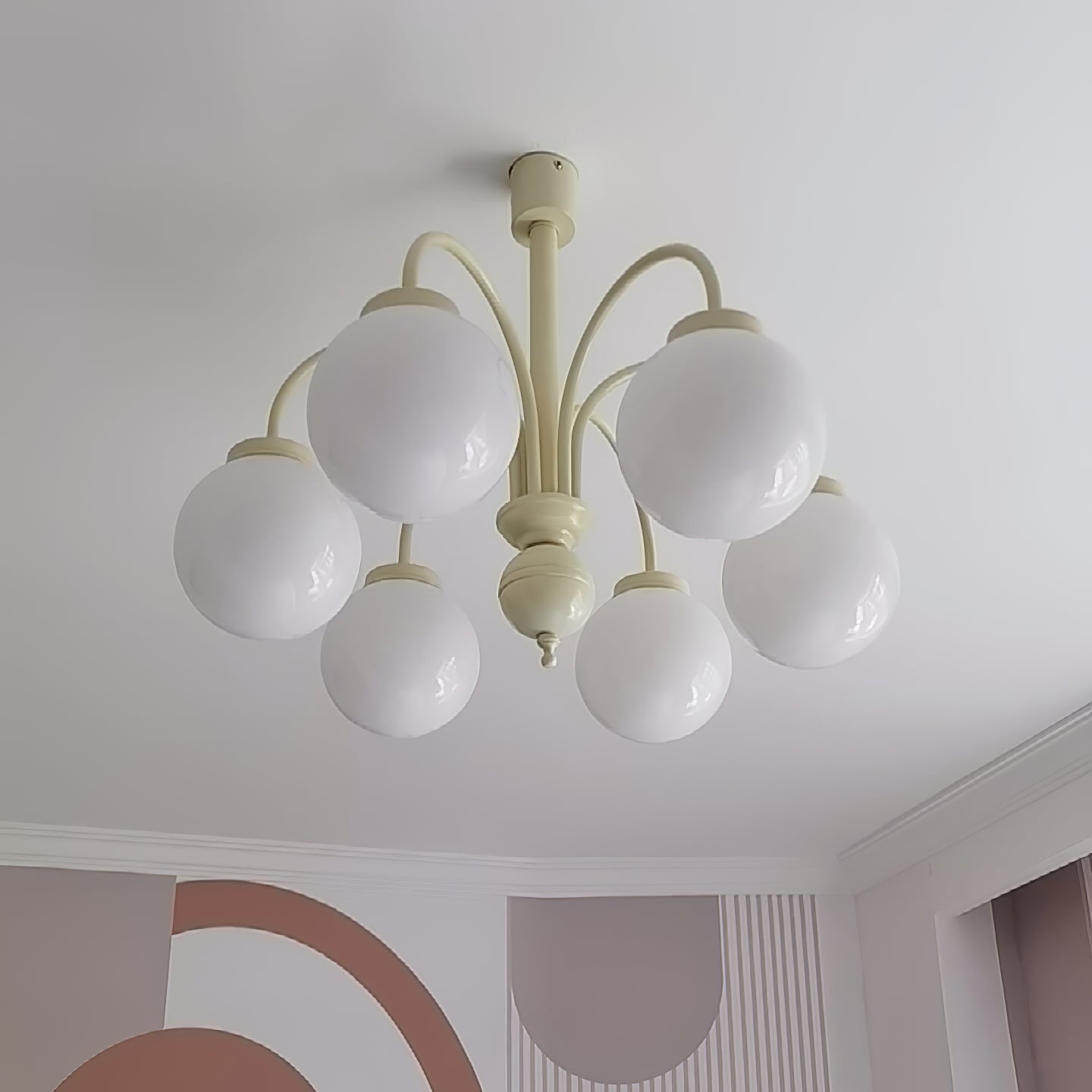 Candelabro de crema de vainilla