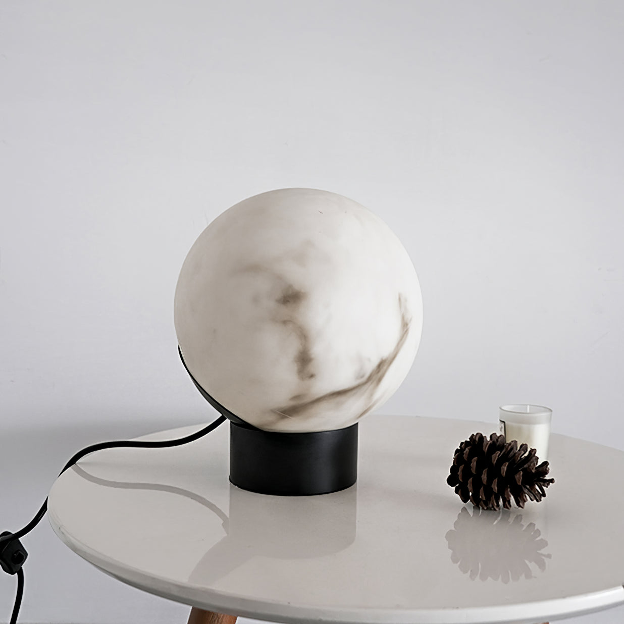 Lampe de table en albâtre Varasteh