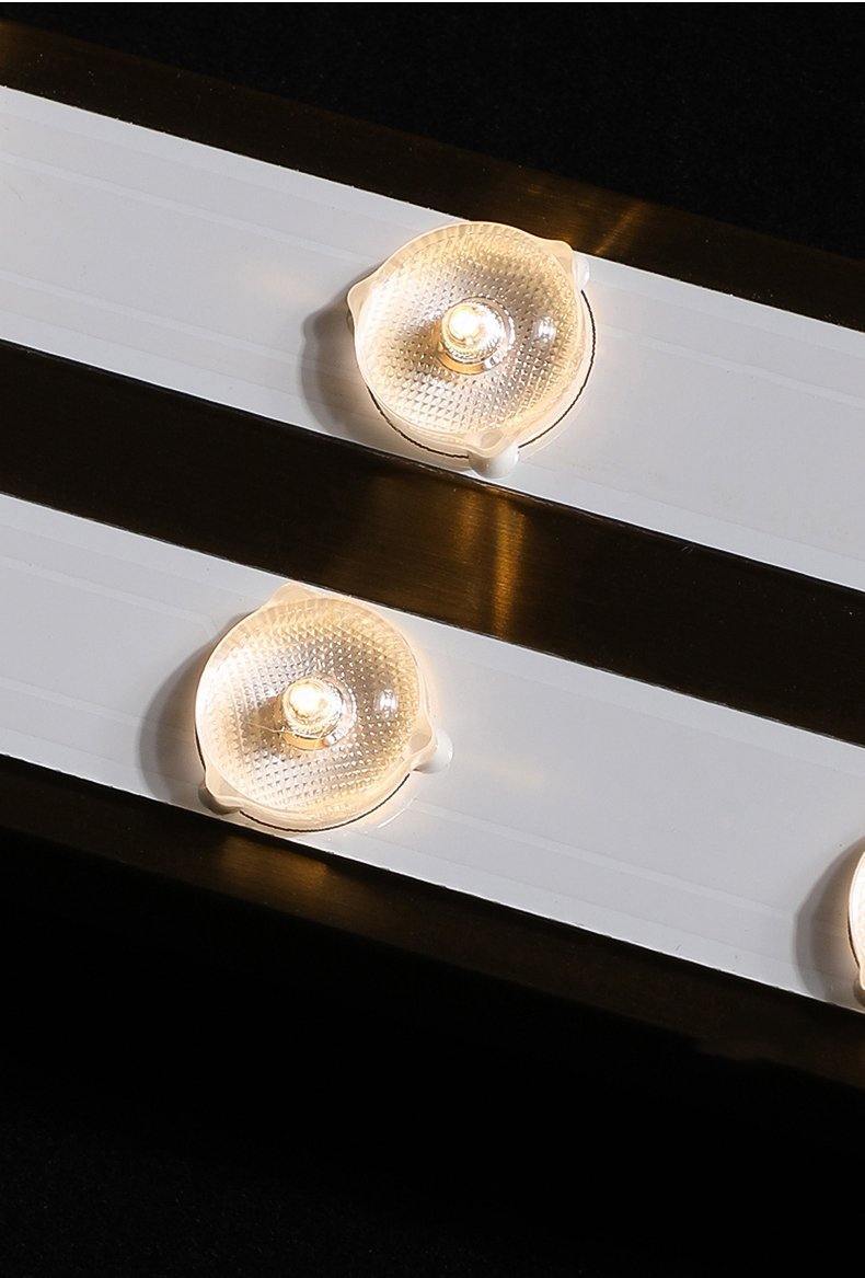 Water-grained glass wall lamp