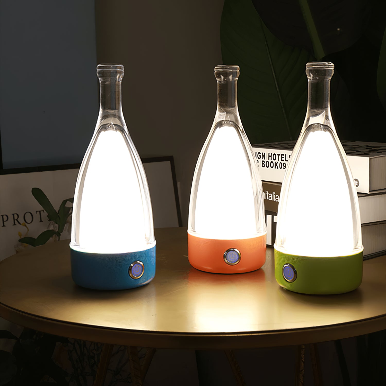 Wine Bottle Table Lamp