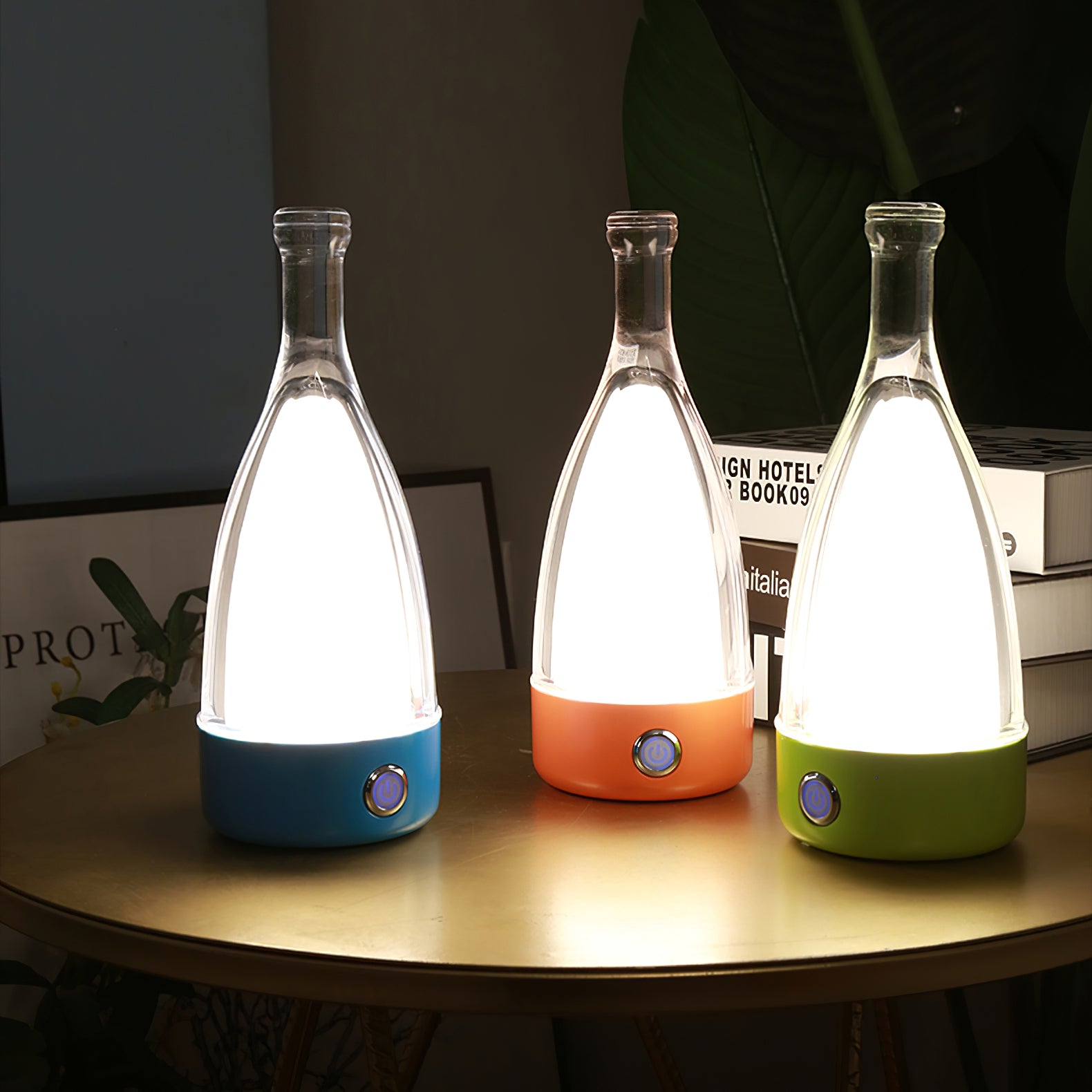 Wine Bottle Table Lamp