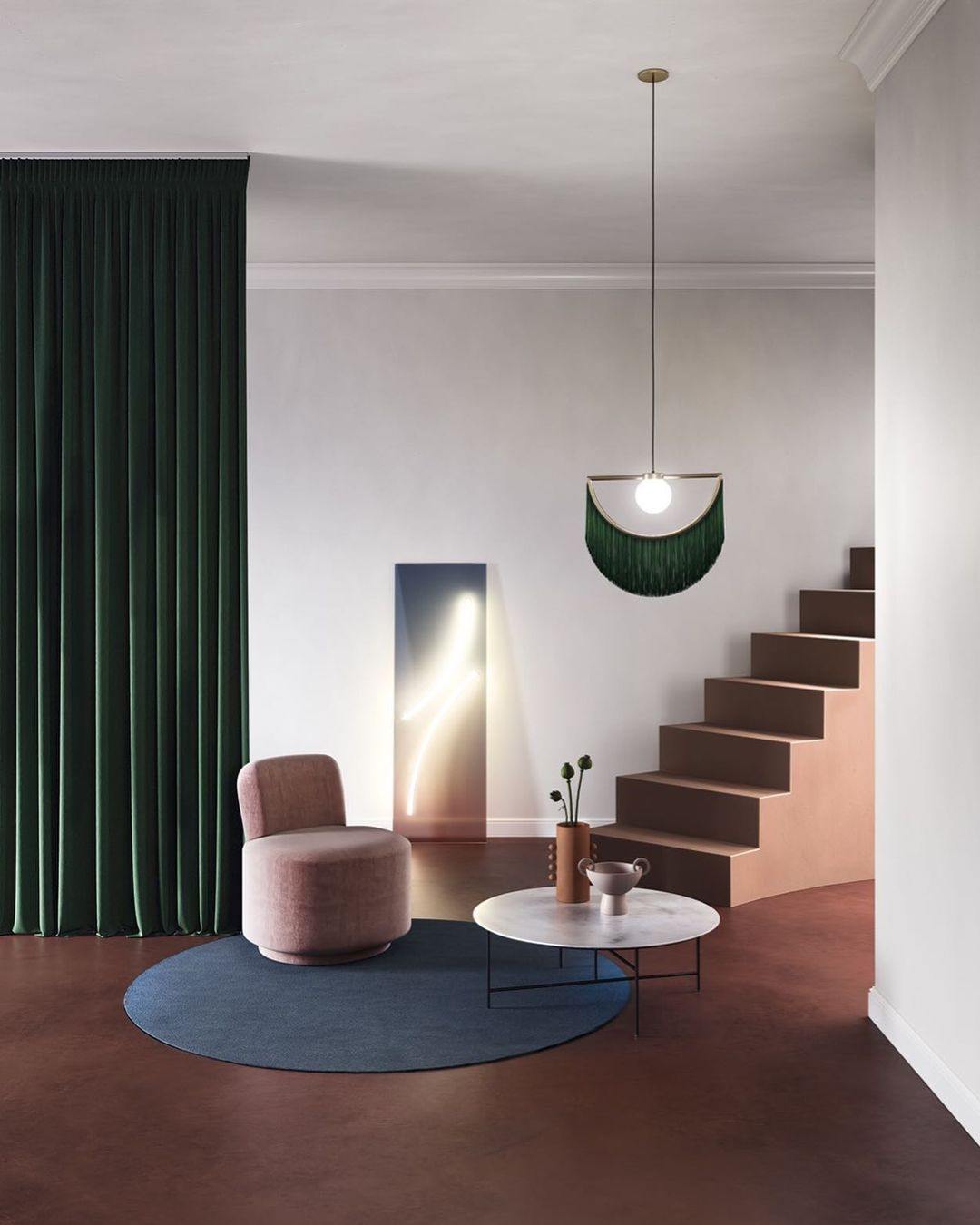 Lampe à suspension clin d'oeil