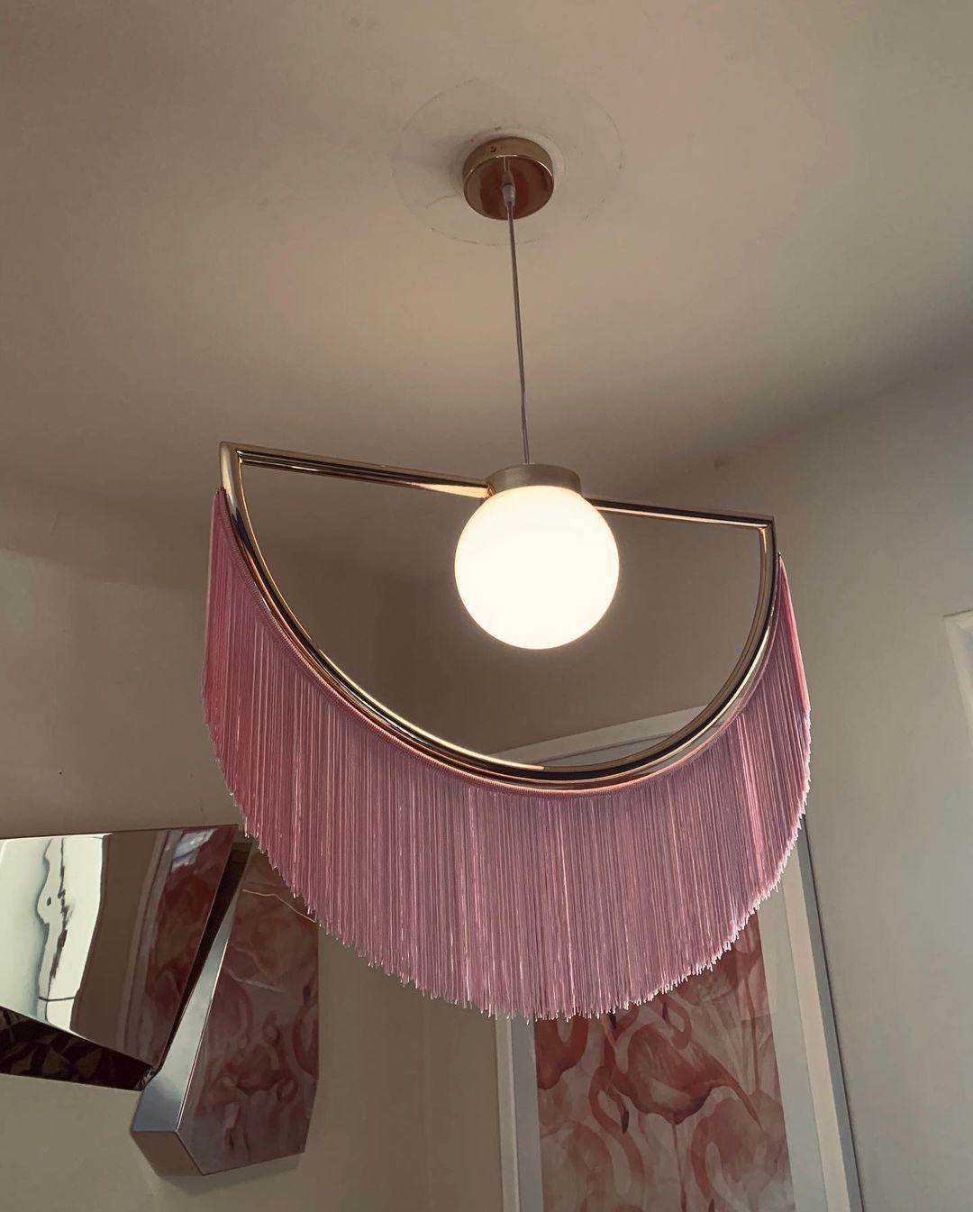 Lampe à suspension clin d'oeil
