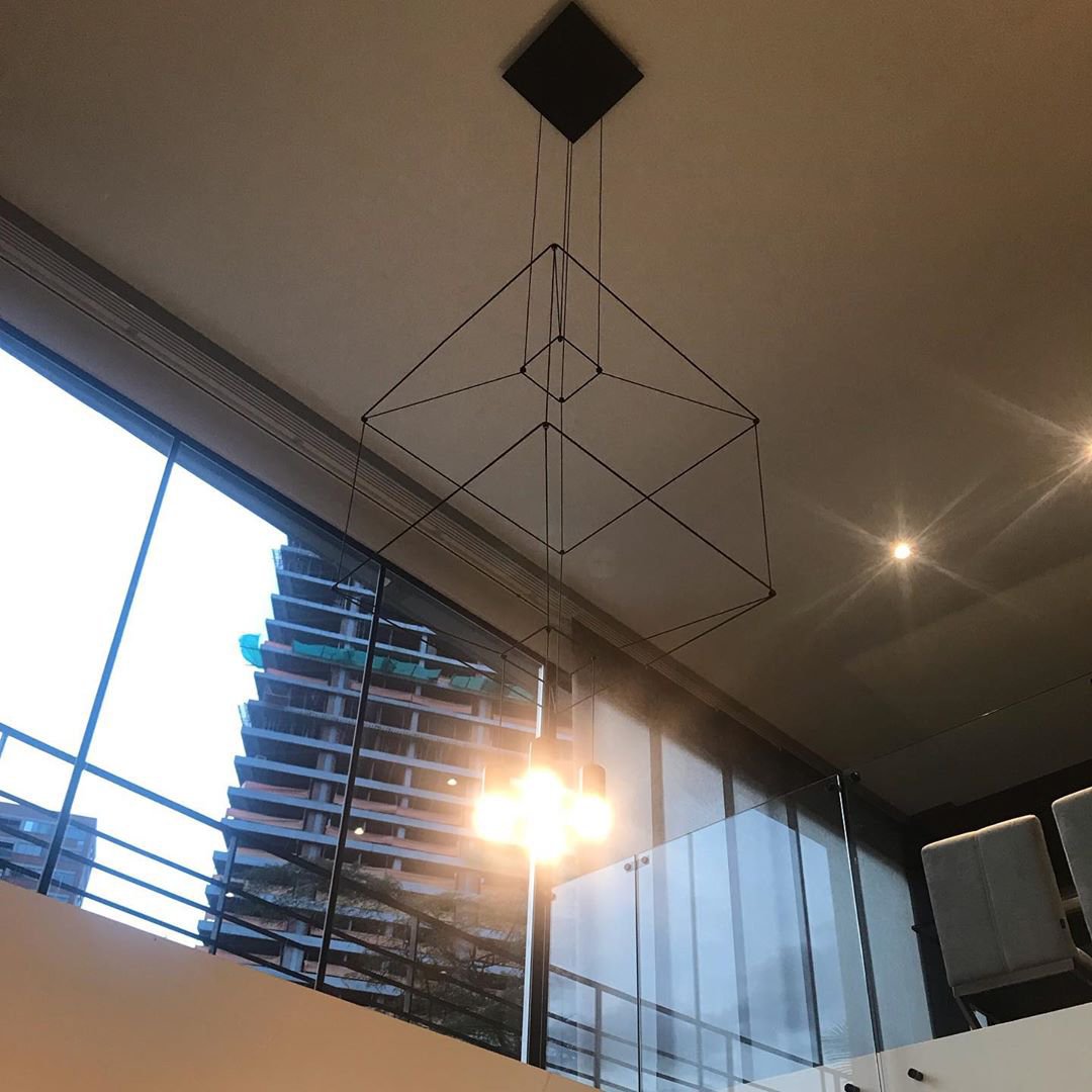 Lines 3D-Hängelampe