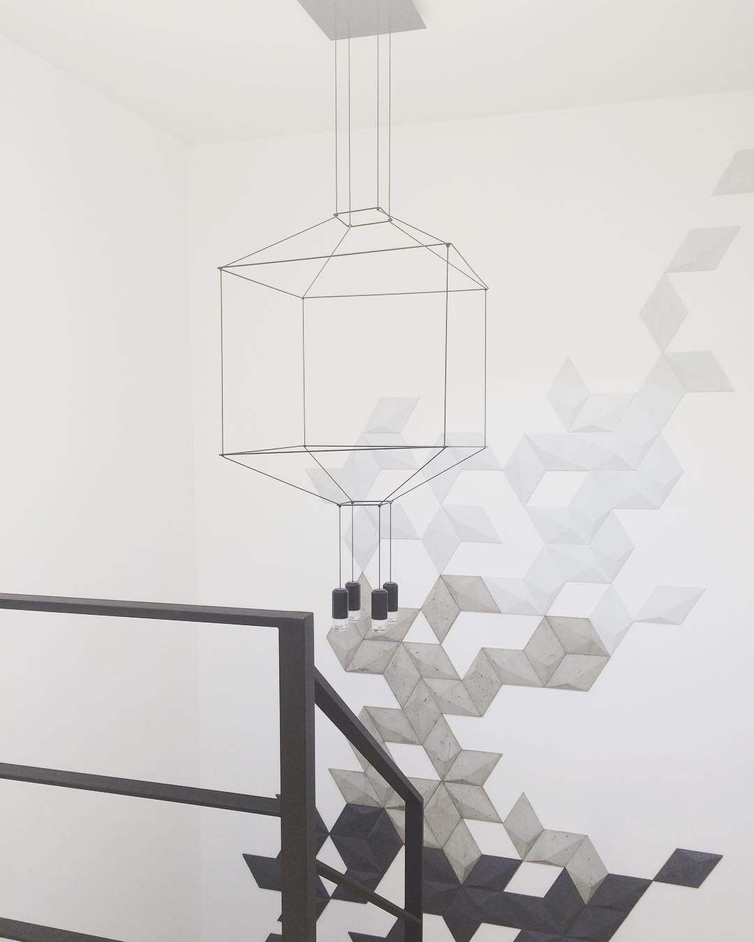 Lines 3D-Hängelampe