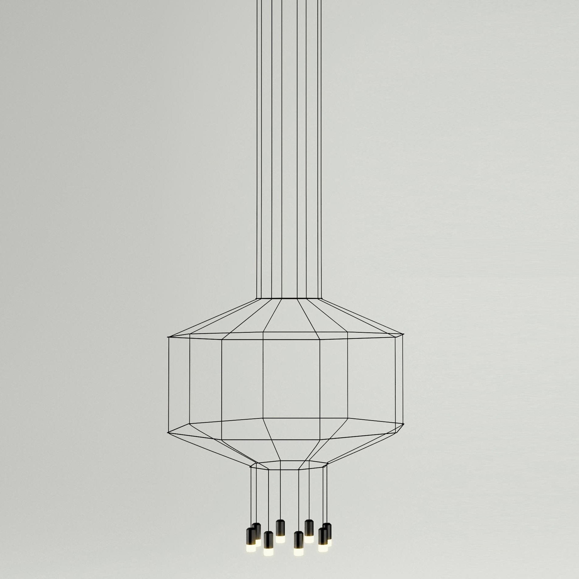 Lines 3D-Hängelampe