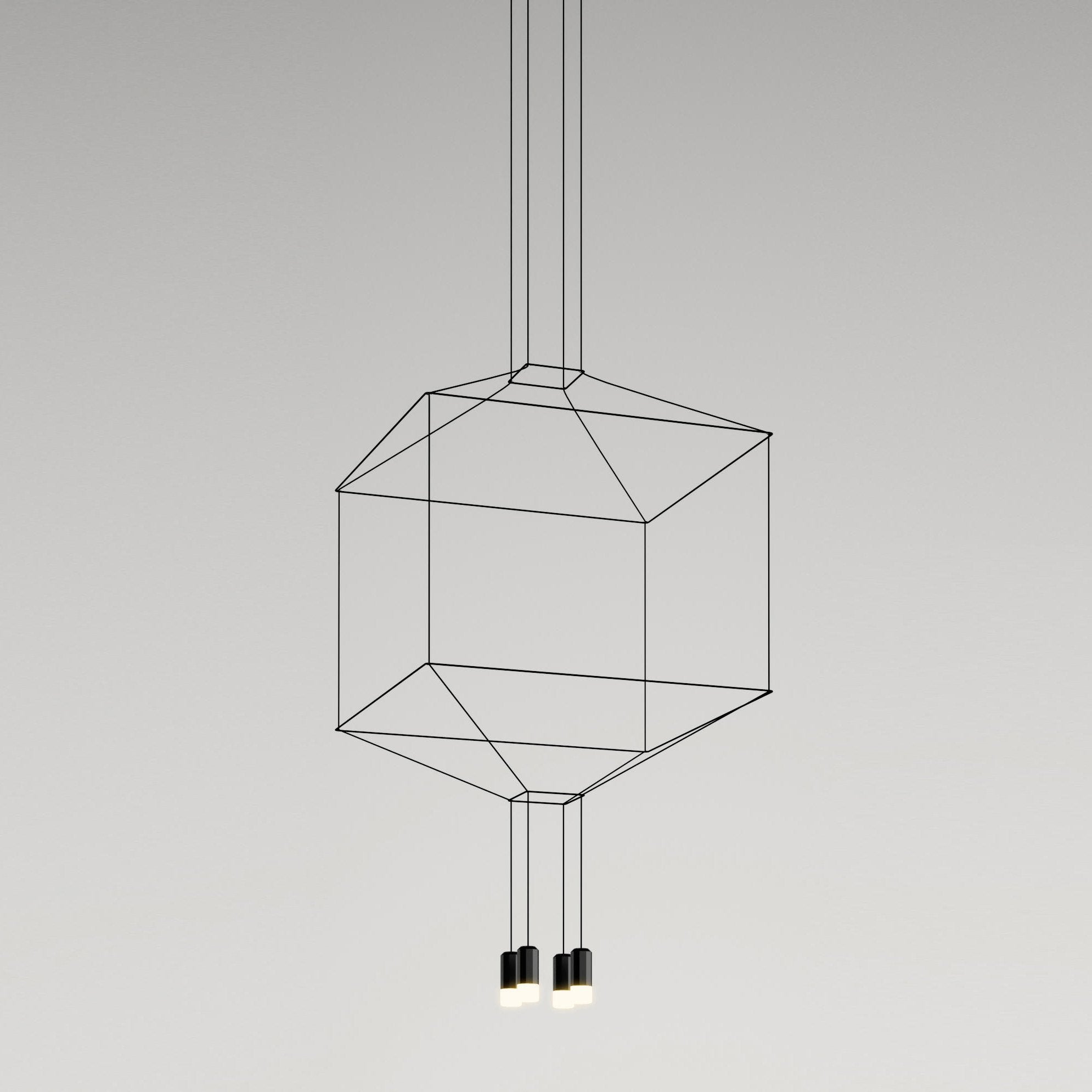 Lines 3D-Hängelampe