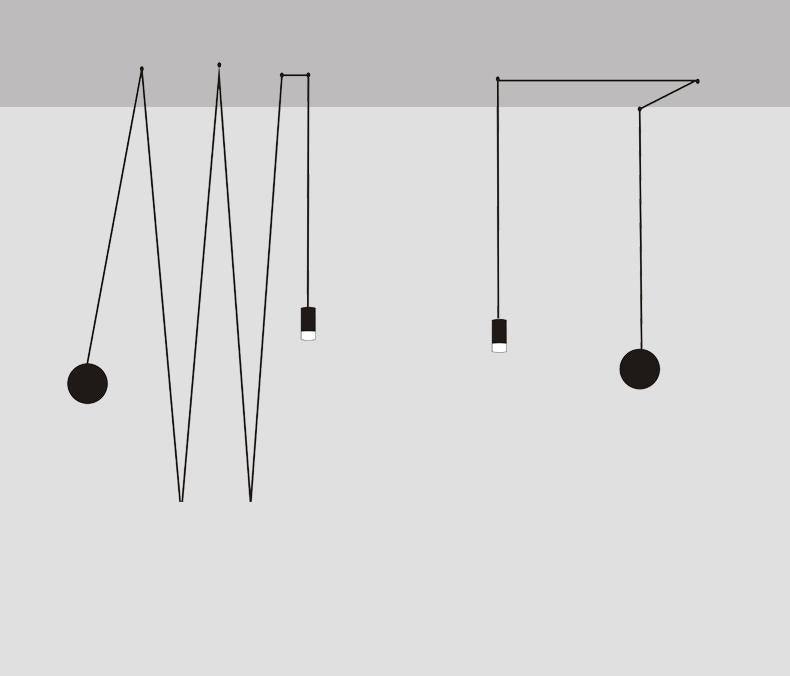 Suspension de forme libre Lines