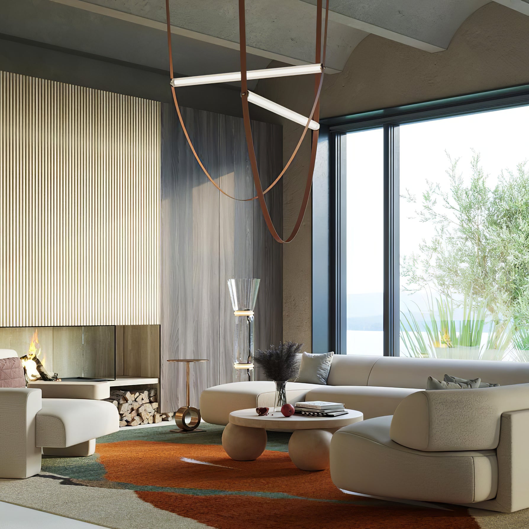 Suspension filaire