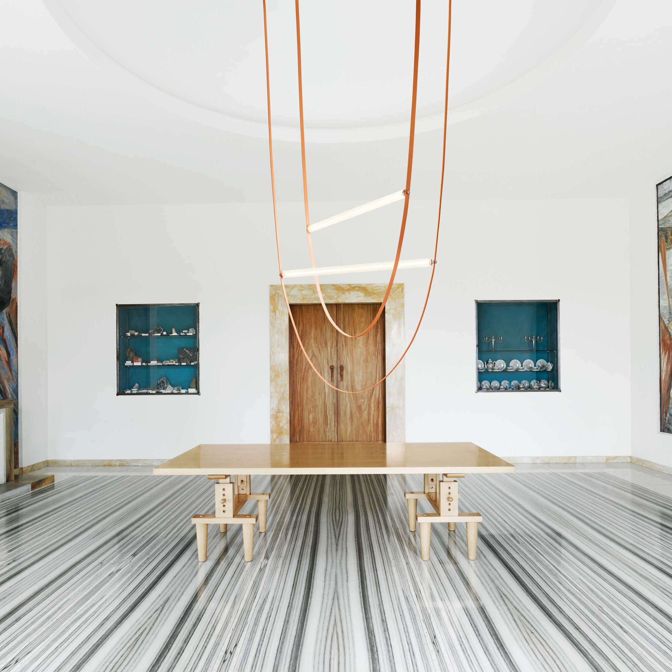Suspension filaire