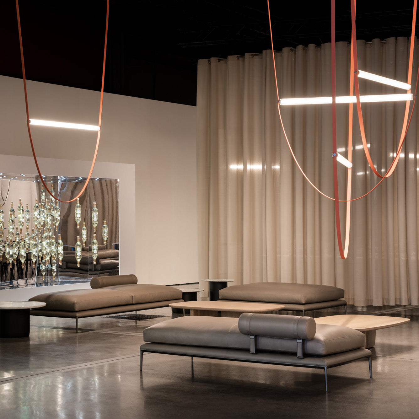 Suspension filaire