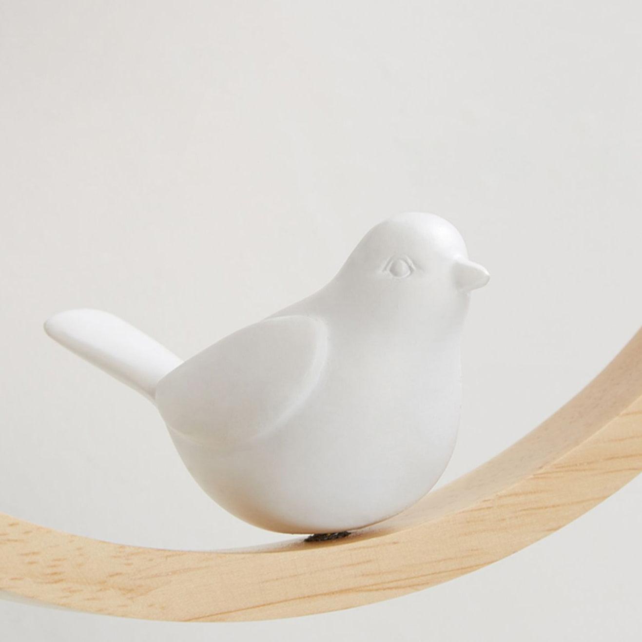 Wood Bird Pendant Lamp - Decormote