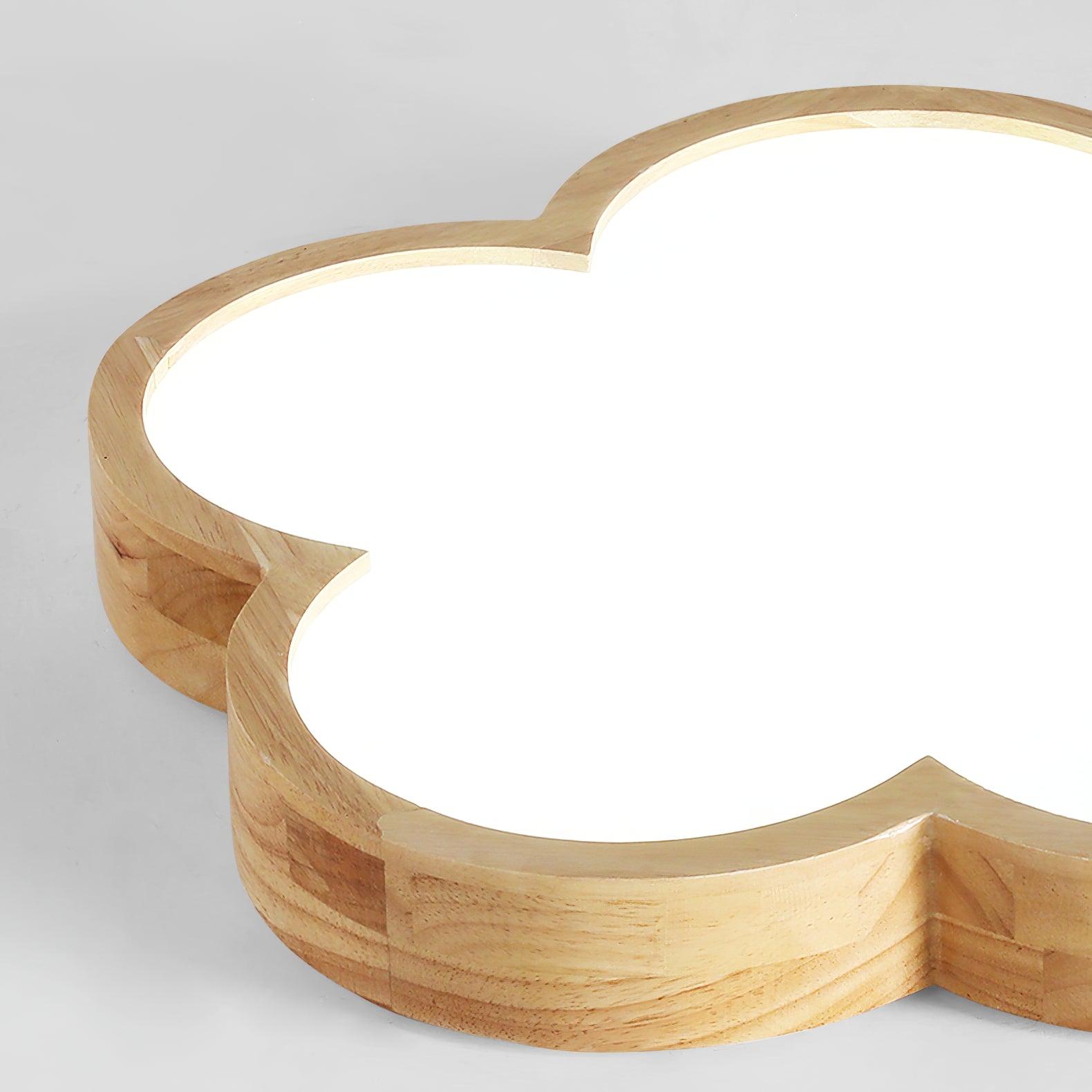 Wooden Flowers Ceiling Lamp - Decormote