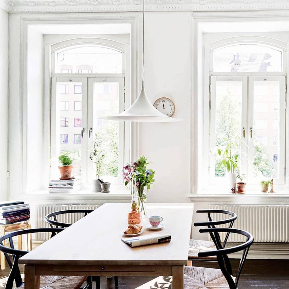 Semi pendant light